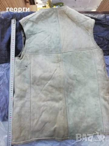 Старо военно елече от агнешка кожа, снимка 6 - Антикварни и старинни предмети - 43674505