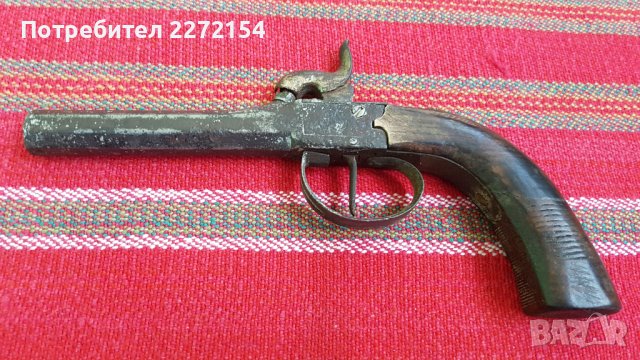 Капсулен пищов пистолет , снимка 2 - Антикварни и старинни предмети - 43479627