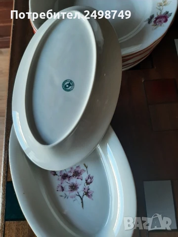 Чинии порцеланови, българско производство, НОВИ, снимка 9 - Чинии - 50475311