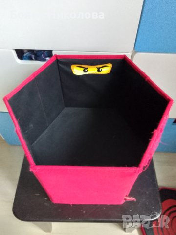 Сгъваема кутия табуретка LEGO, снимка 6 - Конструктори - 43377237