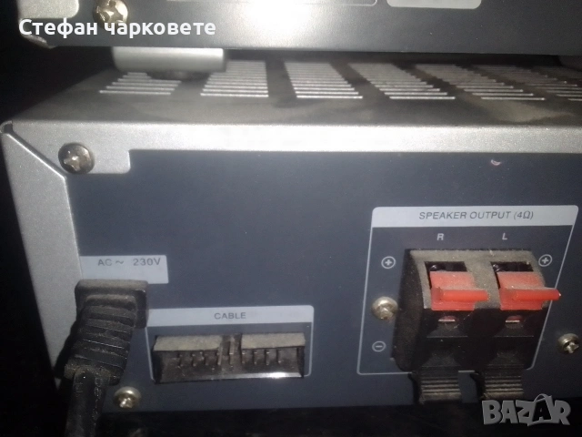 Hitachi -Аудио уредба от два компонента в незнайно състояние , снимка 4 - Аудиосистеми - 53160645