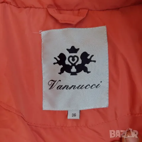 Vannucci пухено палто / яке размер 36 / Л , снимка 5 - Палта, манта - 48606310