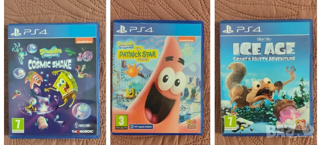 Spongebob Ice Age ps4 game 