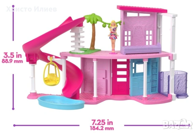 Barbie Mini BarbieLand Къща на Барби с изненади, снимка 7 - Кукли - 53428684