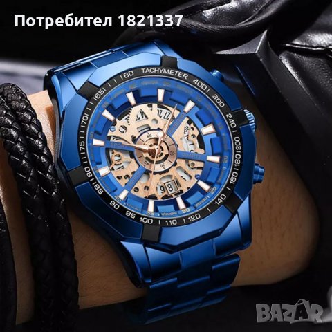 Луксозен мъжки часовник , снимка 3 - Луксозни - 38388258