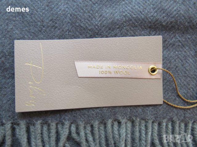 Луксозен комплект мъжки шал и чорапи 100% вълна, Монголия, снимка 2 - Мъжки чорапи - 37444016