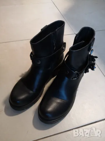 боти дамски 37 черни като нови, снимка 4 - Дамски боти - 48164076
