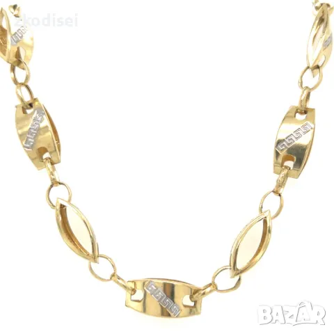 Златен синджир 16,02гр. 66см. 14кр. проба:585 модел:27581-5, снимка 2 - Колиета, медальони, синджири - 47925360