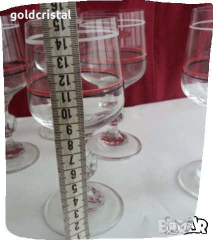  чаши за вино калиево кристално стъкло , снимка 3 - Антикварни и старинни предмети - 20616767