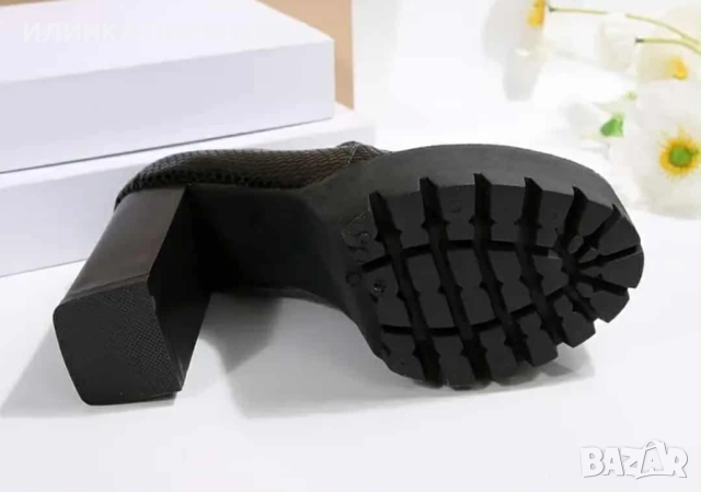 Дамски обувки на висок ток, снимка 2 - Дамски елегантни обувки - 52353682