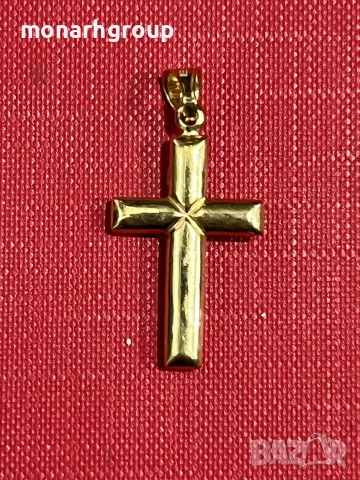 Златна висулка, снимка 2 - Колиета, медальони, синджири - 52960206