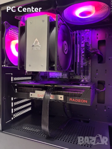 Геймърски компютър AMD Ryzen 7 8700F, RX 9060 XT 16GB, 16GB ram, снимка 3 - Геймърски - 53495425