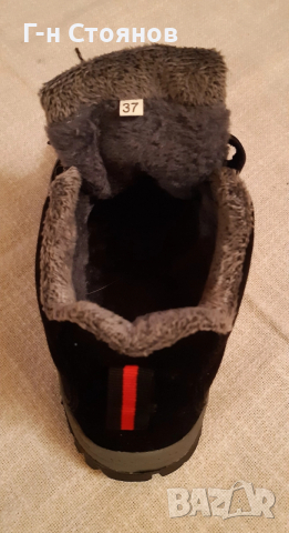 Продавам нови зимни юношески обувки , снимка 3 - Мъжки боти - 52698285