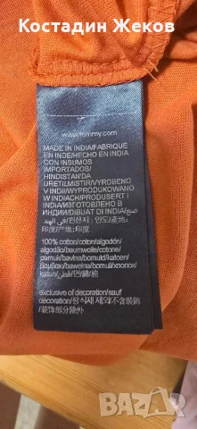 Нова.  Тениска памучна оригинална.  TOMMY HILFIGER , снимка 6 - Тениски - 50999771