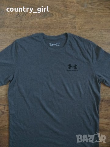 Under Armour Mens HeatGear T-Shirt - страхотна мъжка тениска, снимка 4 - Тениски - 29022770