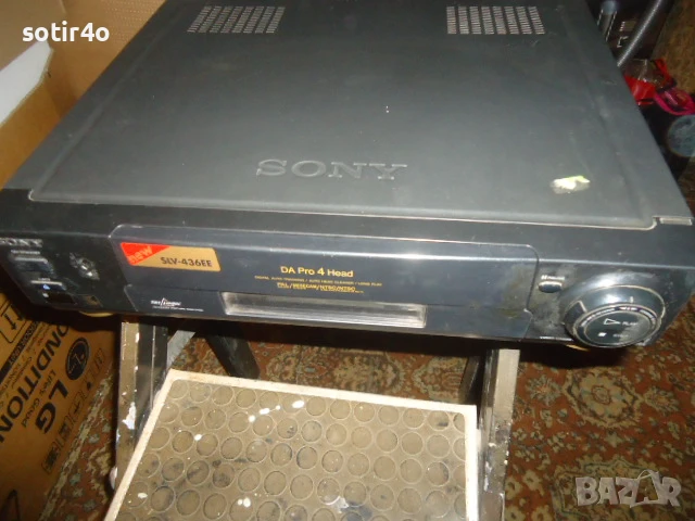 видео AKAI 2 бр, SONY записващо., снимка 3 - Плейъри, домашно кино, прожектори - 51278032