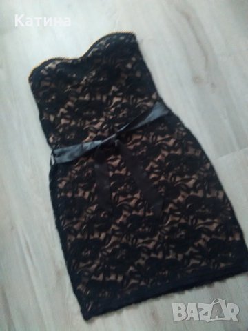 НОВА рокля от еластична дантела, снимка 1