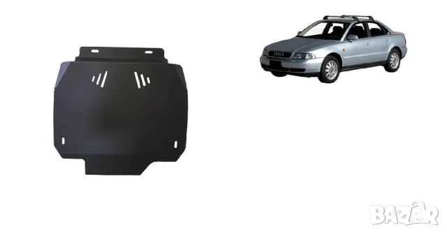 Метална кора под скоростна кутия Audi A4 B5 1994г – 2001г, снимка 3 - Аксесоари и консумативи - 50122386