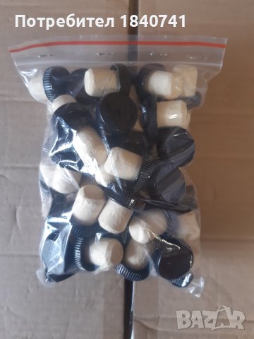 Коркови тапи 19Х27 с пластмасова глава 