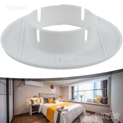 Розетка капачка за отвор в стената от климатик радиатор уплътнител за дупка от тръба, снимка 4 - Климатици - 48718324