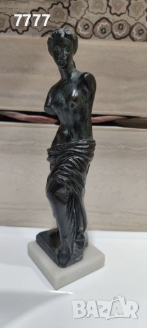 Бронзова авторска статуетка - Венера Милоска, снимка 7 - Антикварни и старинни предмети - 39584167