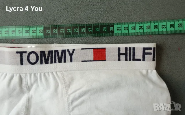 Tommy Hilfiger (made in USA) M мъжки оригинални боксерки, снимка 8 - Бельо - 47740985