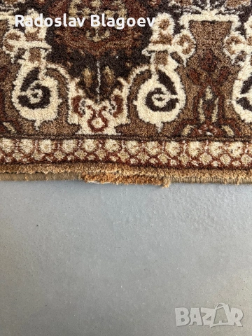 Персийски вълнен килим и 3 пътеки, снимка 7 - Килими - 53339326