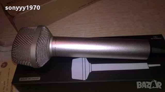 sony tokyo-made in japan-stereo microphone-внос франция, снимка 12 - Микрофони - 26684214