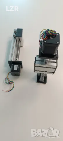 1бр Стъпков мотор с водач, 10 см CNC плотер, снимка 5 - Резервни части за машини - 49888326