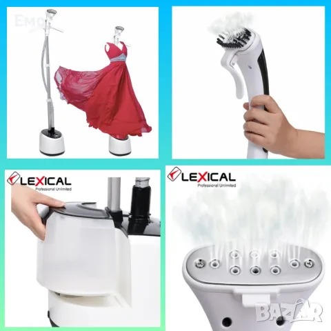 Уред за сушене и гладене на дрехи,работещ с пара. Гаранция 24 месеца 