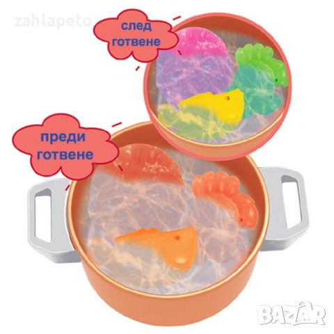 Мултифункционална детска кухня с пара 100см. - Синя, снимка 8 - Играчки за стая - 43297547