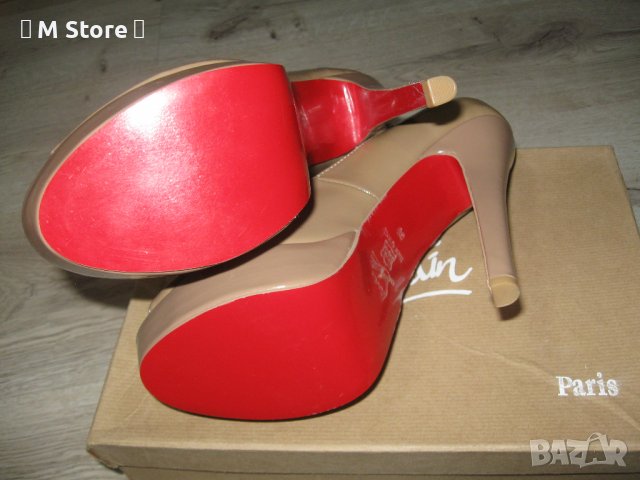 Christian Louboutin дамски обувки 39 номер, снимка 7 - Дамски елегантни обувки - 39607208