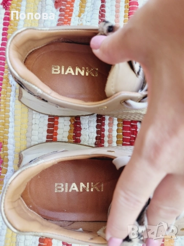 Дамски маратонки Bianki, снимка 8 - Дамски ежедневни обувки - 51541658
