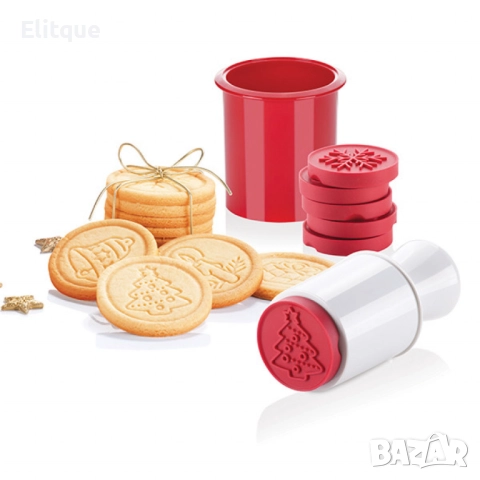 Печати за сладки комплект, коледни, снимка 13 - Други - 52831561