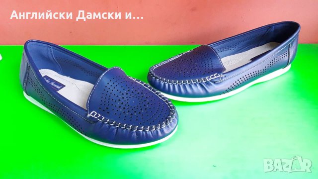 Английски дамски еспадрили, снимка 1