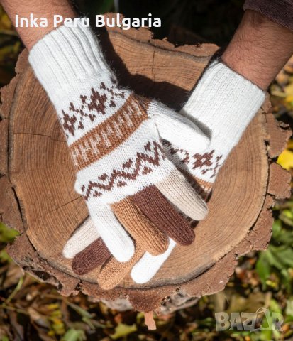 Перуански ръкавици с цели пръсти различни цветове, снимка 3 - Ръкавици - 43084856