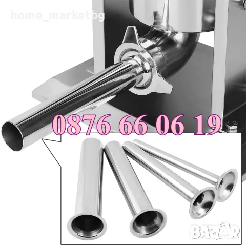 Професионална пълначка за месо 3 л, 5 л, 7 л или 10 л, две скорости редуктор, снимка 5 - Друго търговско оборудване - 48183752