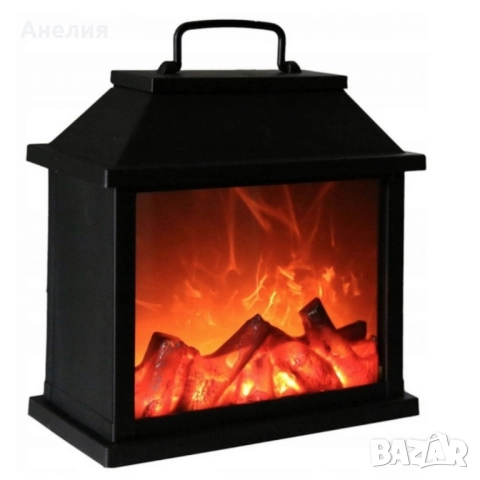 Декоративен led фенер камина, снимка 4 - Декорация за дома - 52249633