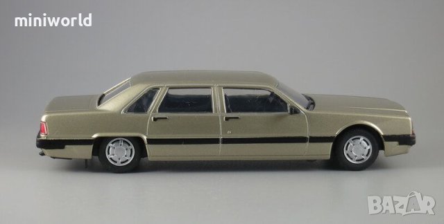 ЗИЛ 4102 лимунзина 1988 - мащаб 1:43 на DeAgostini моделът е нов в блистер, снимка 5 - Колекции - 43214372