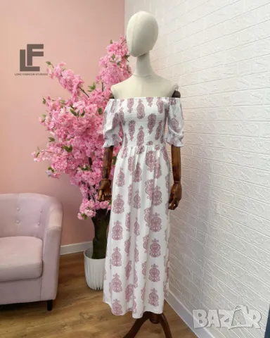 Рокля LFS Baroque Pink  , снимка 3 - Рокли - 50435178