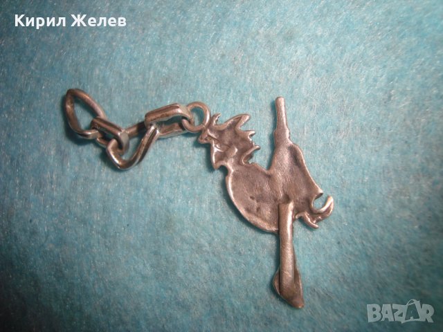 СРЕБЪРНА БАБА ЯГА СТАРА СРЕБЪРНА ФИГУРКА ВИСУЛКА ИЗЦЯЛО РЪЧНА МАЙСТОРСКА АРТ ИЗРАБОТКА УНИКАТ 21915, снимка 10 - Колекции - 34753894