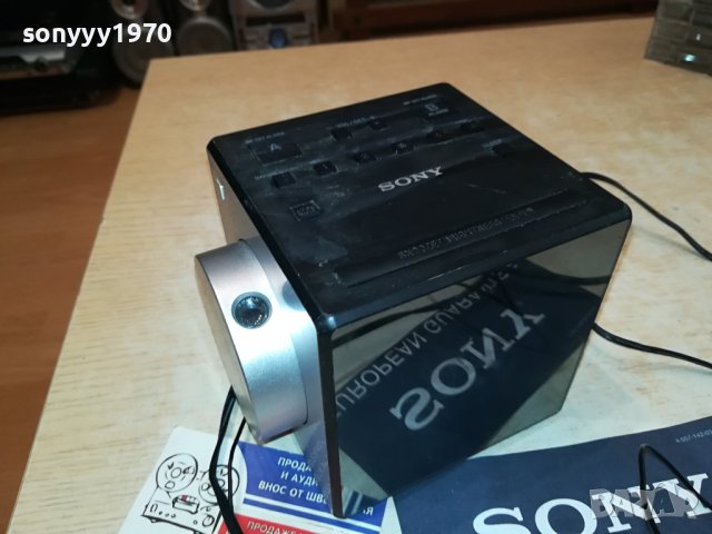 SONY-РАДИО ЧАСОВНИК С ПРОЖЕКТОР ЗА СТЕНА 1611230829, снимка 3 - Радиокасетофони, транзистори - 43014675