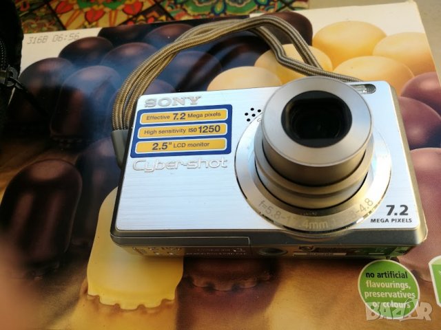 sony ciber-shot 7.2 mp, снимка 14 - Фотоапарати - 39409533