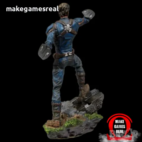 Екшън фигура Avangers Captain America, снимка 5 - Аксесоари - 40352095