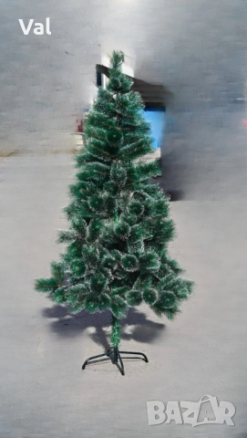 Заснежена елха с метална стойка, снимка 6 - Декорация за дома - 52515805