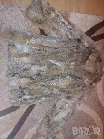 Дамско палто естествен косъм лисица, снимка 6 - Палта, манта - 43701232