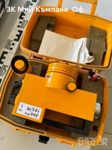 Теодолит Carl Zeiss Jena със статив, снимка 4 - Други инструменти - 52804192