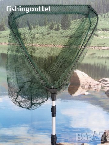 Универсален сгъваем рибарски шарански кеп 2.50мт, снимка 4 - Такъми - 35596027