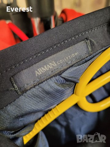 ARMANI костюм тъмносин 175 см,/ 52 размер, снимка 16 - Костюми - 36590494