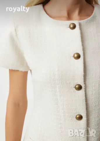 Бяла дамска рокля , снимка 2 - Рокли - 50208285